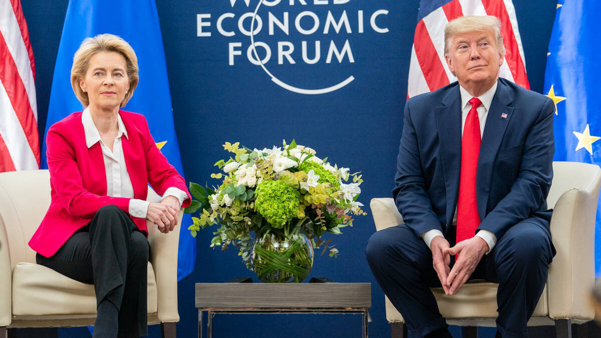 Ursula von der Leyen a avut o „discuţie bună” Donald Trump cu două zile înainte de termenul limită pentru taxele vamale