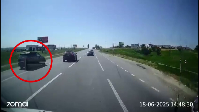 Un șofer periculos este căutat de polițiștii din Iași. Ce manevră a executat chiar pe „drumul morții”