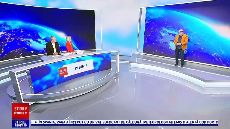 Vremea azi, 19 iunie. Instabilitate atmosferică în toată țara: caniculă și averse scurte. Zonele vizate de ploi