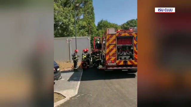 Incendiu la Secția de Psihiatrie a Spitalului Județean de Urgență din Cluj-Napoca. Peste 20 de pacienți au fost evacuați