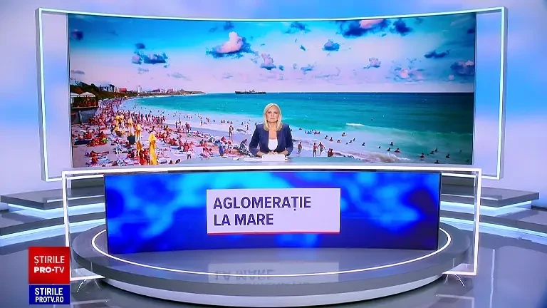 Atmosferă de festival pe plajele din Mamaia. Turiștii au dansat pe muzica mixată de DJ și s-au bucurat de vreme