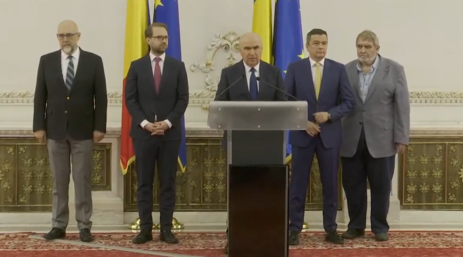 A fost semnat Acordul politic pentru formarea coaliţiei de guvernare, care cuprinde rotaţia ocupării funcţiei de premier