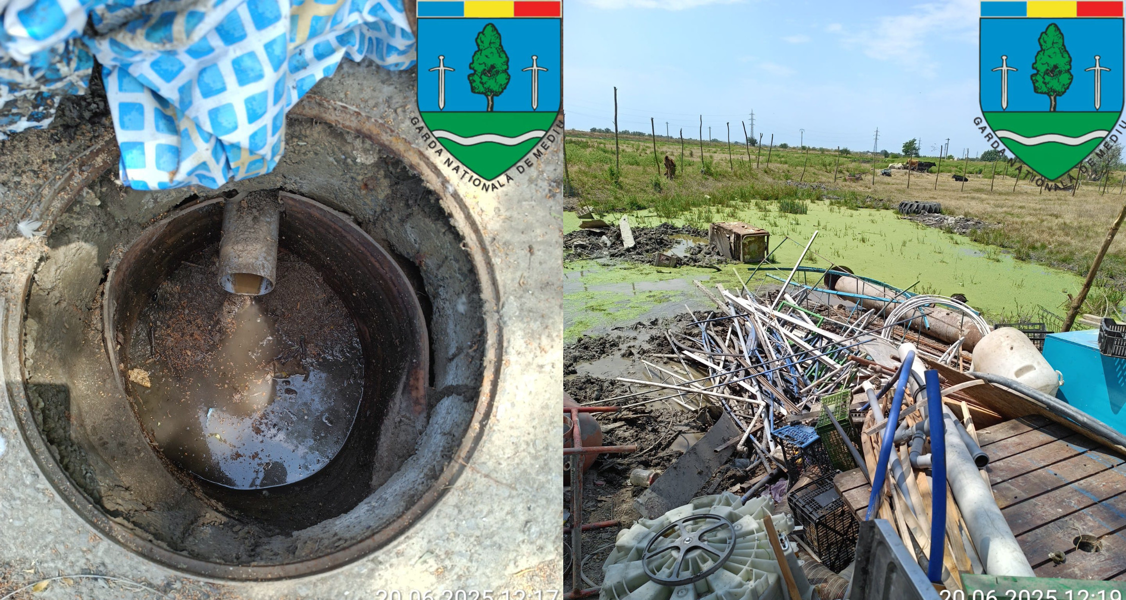 Amenzi de peste 1.000.000 de lei în Delta Dunării. Garda de Mediu avertizează asupra poluării periculoase