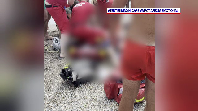 Un turist a fost gata să se înece la Mamaia. Salvarea a venit de la un pompier SMURD în concediu