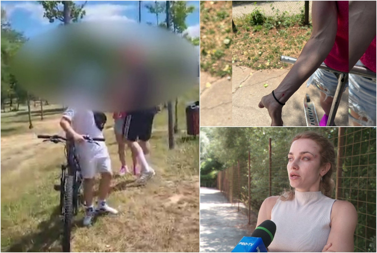 Scandal între părinți, într-un loc de joacă din Cluj. O femeie acuză că a fost strânsă de gât și bătută de tatăl unui copil