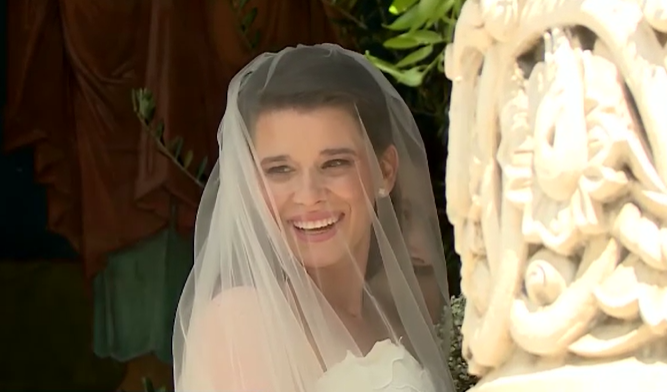 Imagini de la nunta fiicei lui Gică Hagi. Kira și Thomas Ferfelis au avut 1.000 de invitați în localul din Cernica. VIDEO