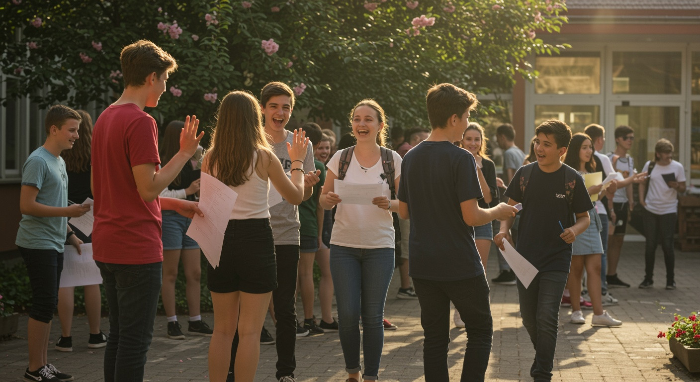 Rezultate cum n-au mai fost de 13 ani buni la Evaluarea Națională 2025. Câte medii peste 5 au fost înainte de contestații