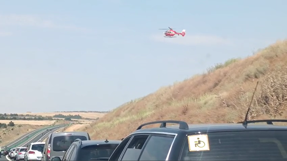 Accident pe Autostrada Soarelui. Mai multe mașini implicate, s-a activat Planul Roșu