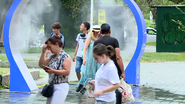 Valul de căldură insuportabilă lovește aproape toată țara. Care sunt cele patru județe ferite de caniculă