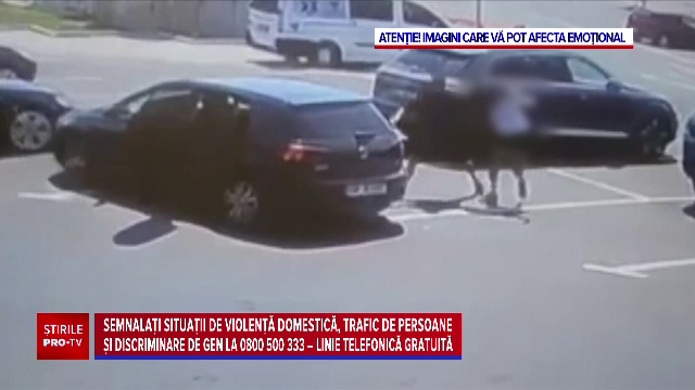 Scene brutale în Bacău: bărbați filmați când încercau să răpească o femeie. Ce a urmat