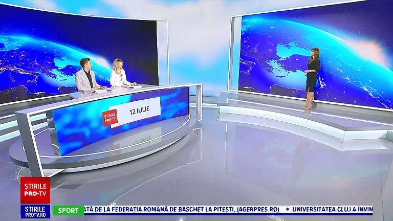 Vremea azi, 12 iulie. Temperaturile maxime vor ajunge la 33 de grade. Zonele unde va ploua