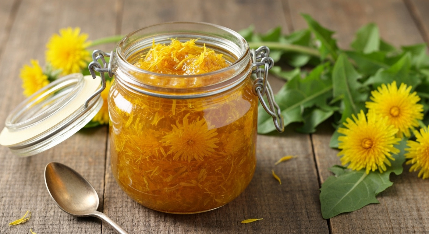 dulceață de păpădie