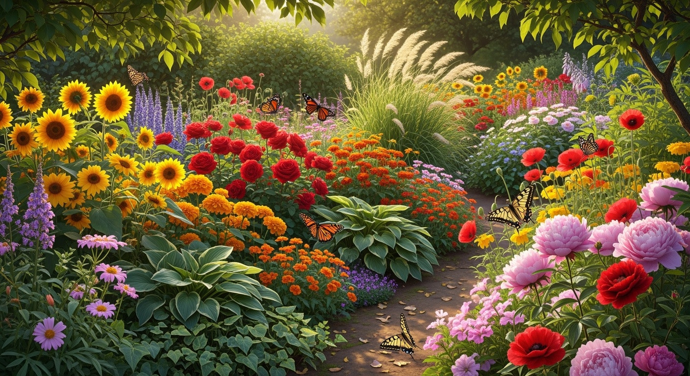 Flori de vară - cele mai rezistente plante de apartament și de grădină