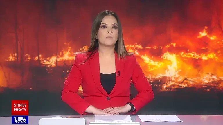 Incendiu în Parcul Național Munții Măcinului. 80 de hectare de vegetație au fost mistuite de flăcări