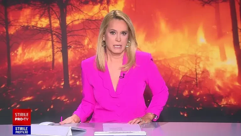 Arde pădurea din Munții Măcinului. Ionel, din clasa a IX-a, a plecat de acasă în papuci să ajute: ”Chiar ne era teamă”