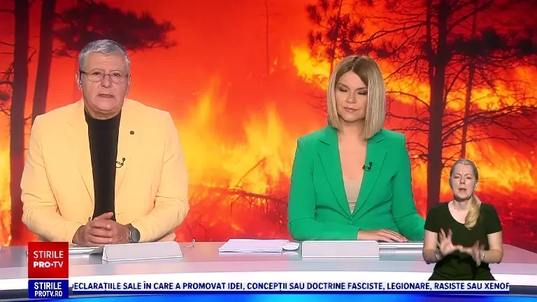 Arde pădurea din Munții Măcinului. Ionel, din clasa a IX-a, a plecat de acasă în papuci să ajute: ”Chiar ne era teamă”