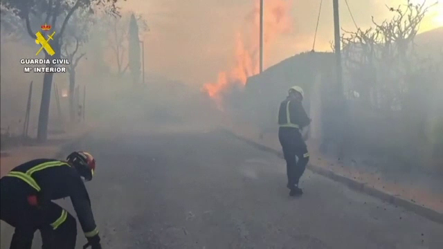 Spania se confruntă cu un nou val de caniculă. Incendiile de vegetație amenință zonele din apropierea Madridului