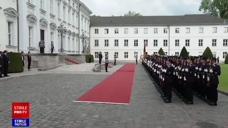 Nicușor Dan, vizită oficială la Berlin