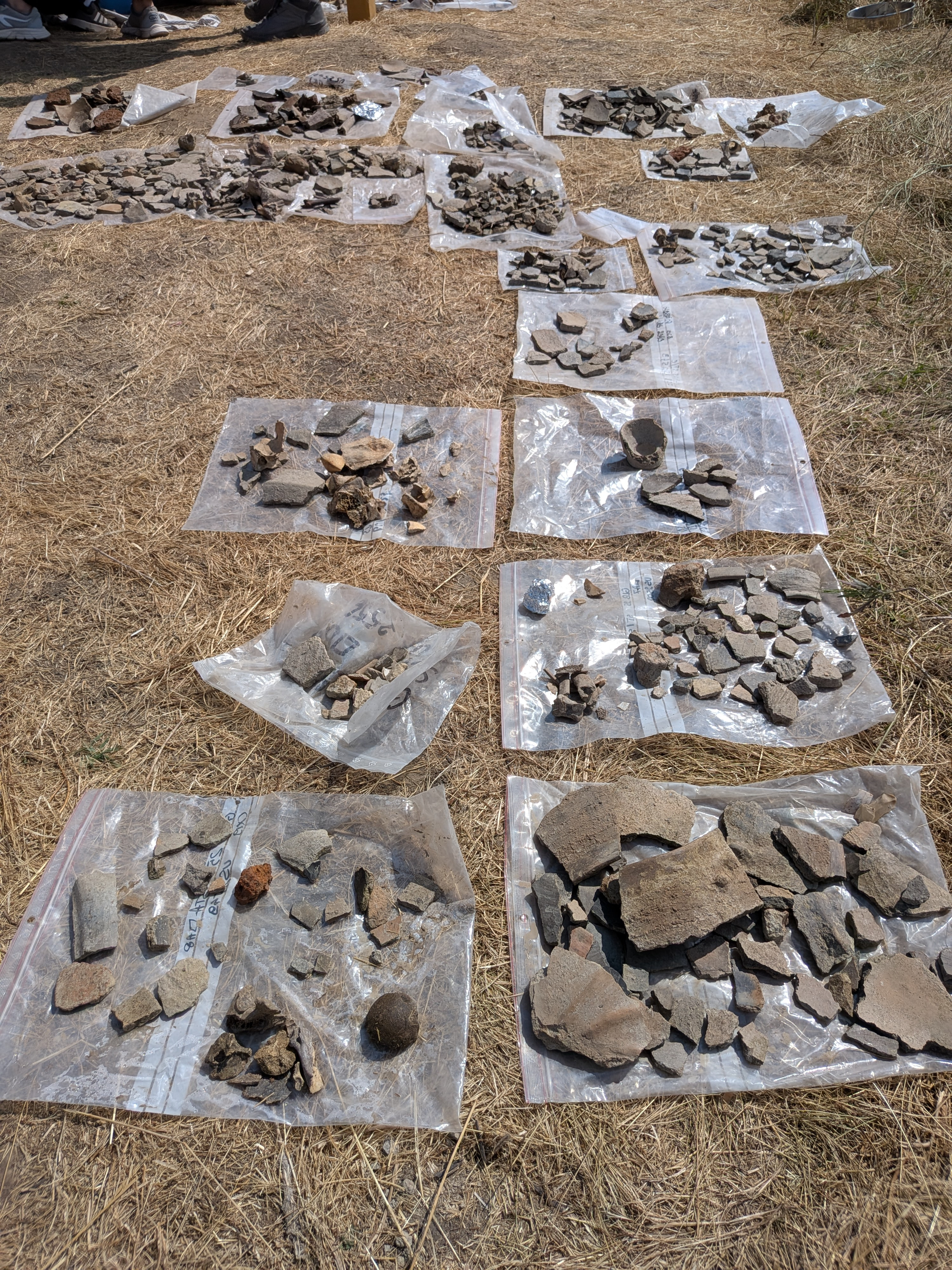 Preistoria de la porţile Bucureştilor: o vizită pe şantierul arheologic Glina - Bălăceanca. Praf, muncă, milenii de istorie