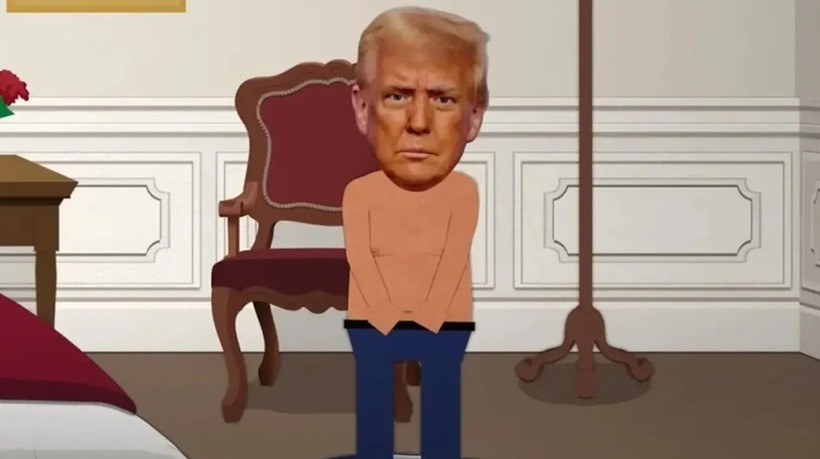 Casa Albă critică dur „South Park” după o satiră AI cu un Donald Trump nud: „Serial de mâna a patra”