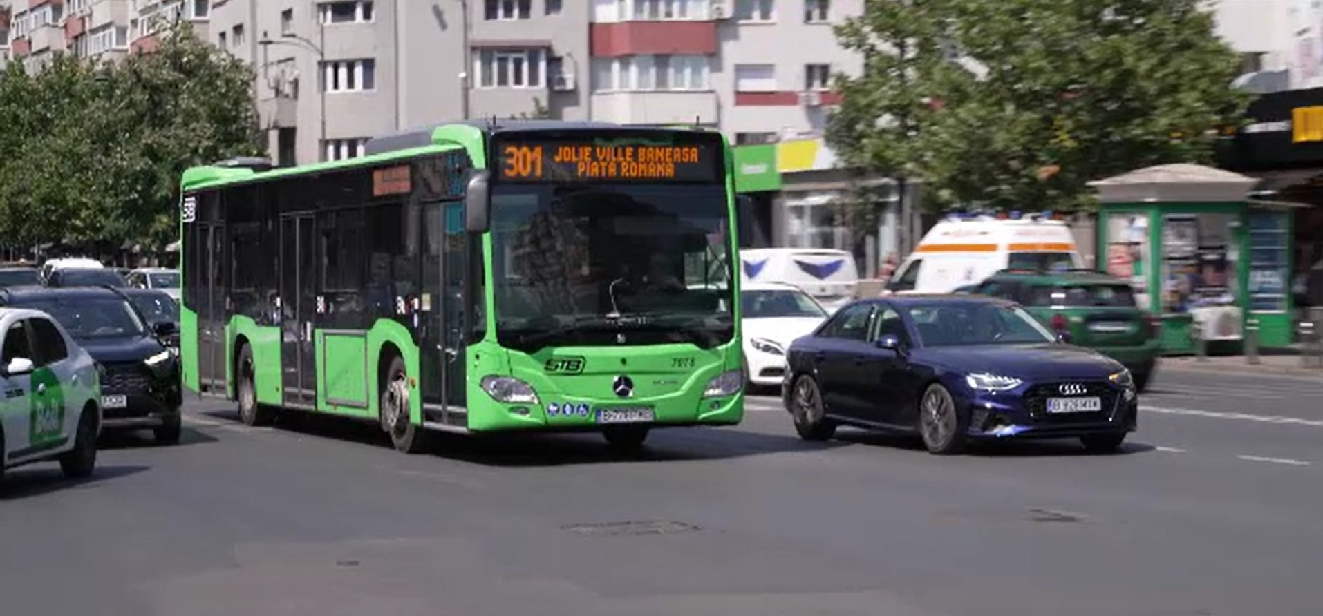 Tot mai mulți bucureșteni preferă transportul în comun. „Nu toată lumea își permite mașină”