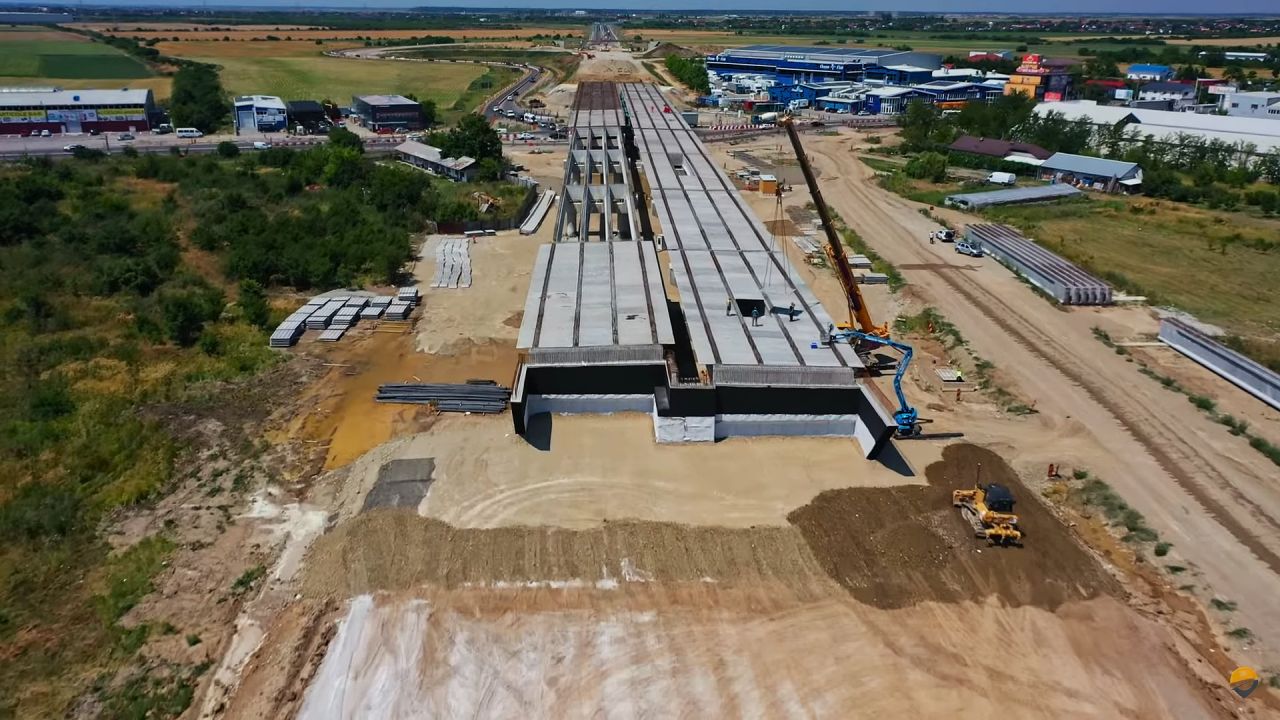 Lotul 4 al autostrăzii A0 Nord aproape finalizat, dar inaccesibil circulației
