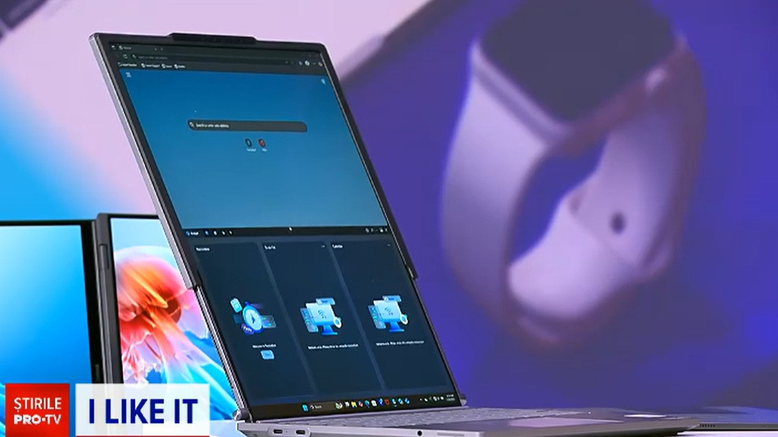 Două laptopuri care au ajuns pe piață direct din „laboratoarele viitorului”, prezentate în studioul iLikeIT