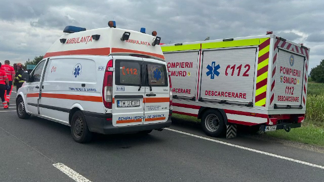 Un șofer a murit după un accident cu o mașină de poliție, în Timiș. Momentul a fost filmat. VIDEO