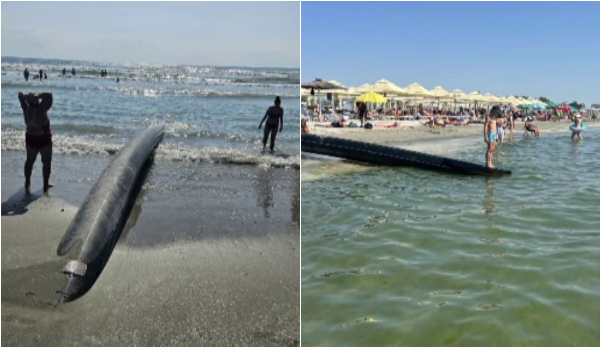 Garda de Mediu a dat amenzi de un milion de lei pe litoral. Sănătatea turiștilor, pusă în pericol de o conductă