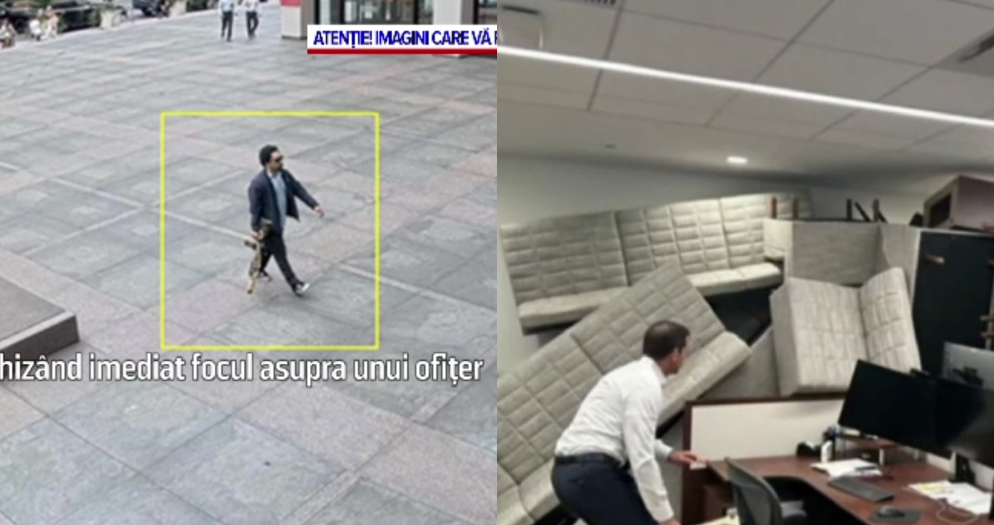 Filmul atacului armat din Manhattan. Criminalul era cunoscut cu probleme mintale. Oamenii au blocat ușile cu canapele