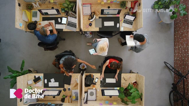 Creșterea ratei metabolismului e un mit promovat în media. Importanța celor 10 minute de mișcare la fiecare 50 la birou