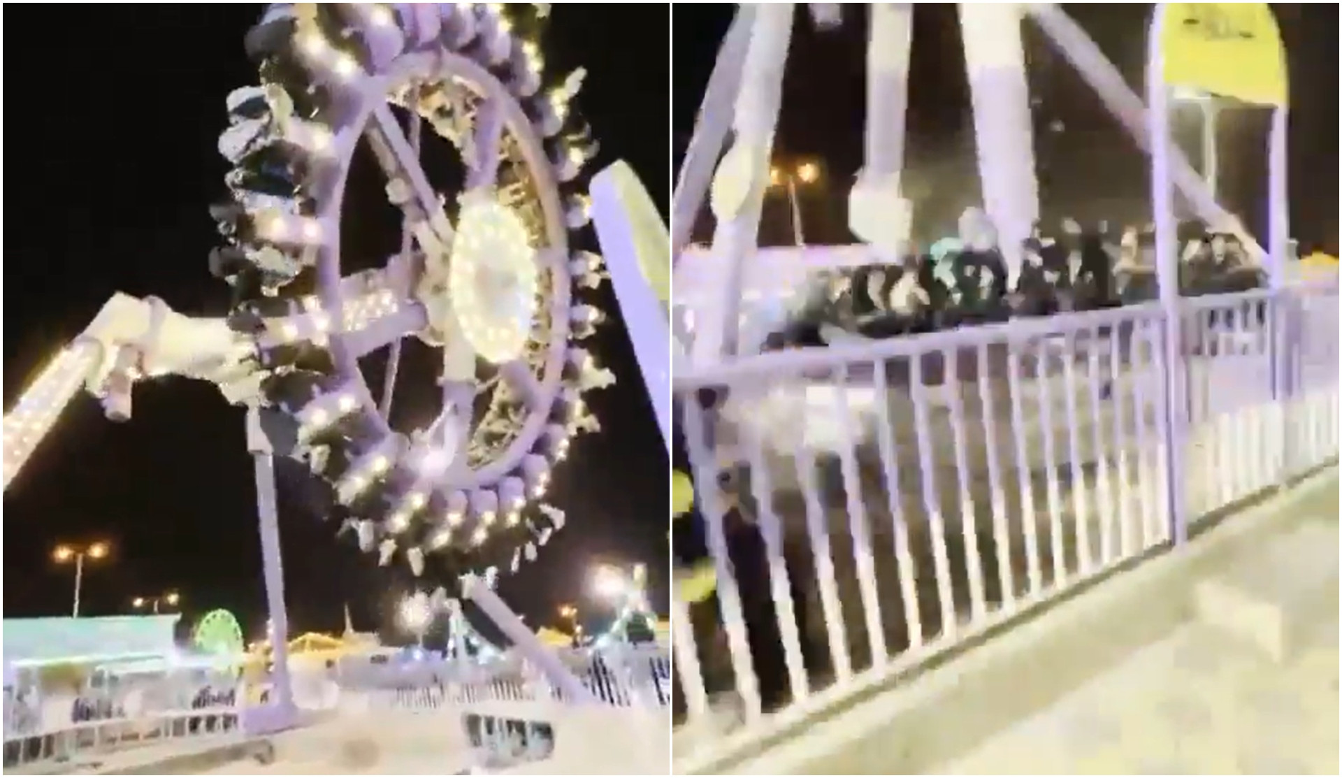 O instalație s-a prăbușit într-un parc de distracții din Arabia Saudită. 23 de persoane sunt rănite. VIDEO