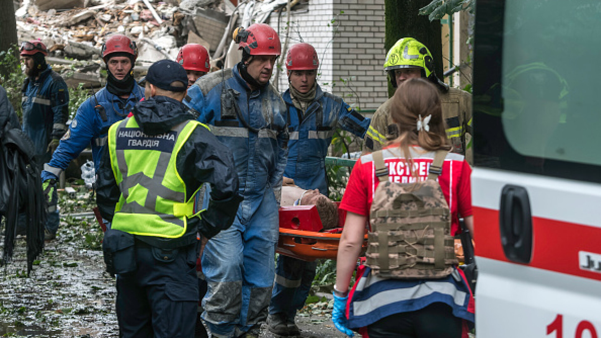 Atacul Rusiei de joi asupra Kievului a provocat 31 de morți, inclusiv 5 copii. Este cel mai sângeros din acest an