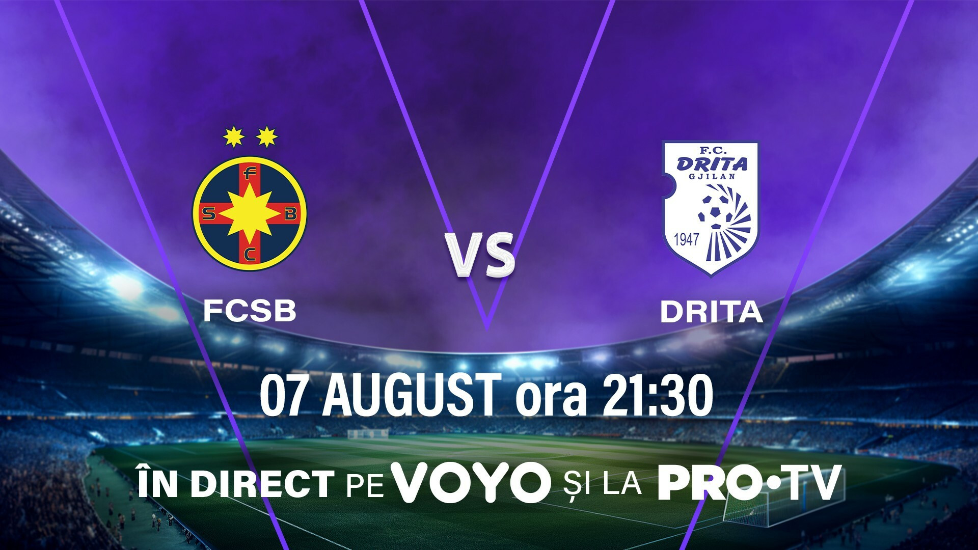 FCSB, răsturnare de situație în preliminariile Europa League. Victorie dramatică a „roș-albaștrilor” cu FC Drita