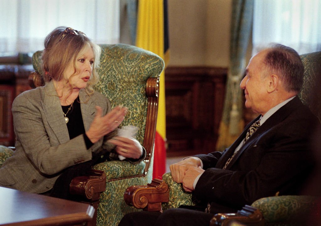 Ion Iliescu, &Icirc;nt&acirc;lnirea cu Brigitte Bardot