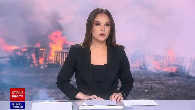 O familie a rămas fără adăpost, după ce două case au fost mistuite de flăcări în Bacău. „S-a topit tot”