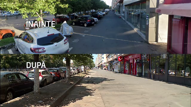 Poliția „curăță” trotuarele de mașinile parcate ilegal, în București. Șoferii primesc și câte opt amenzi