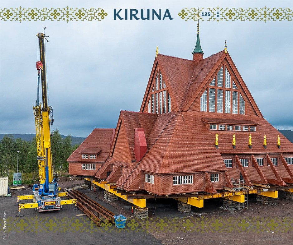 ”Eveniment unic în istoria mondială”. Cum mută suedezii o magnifică biserică veche de peste 100 de ani | FOTO & VIDEO