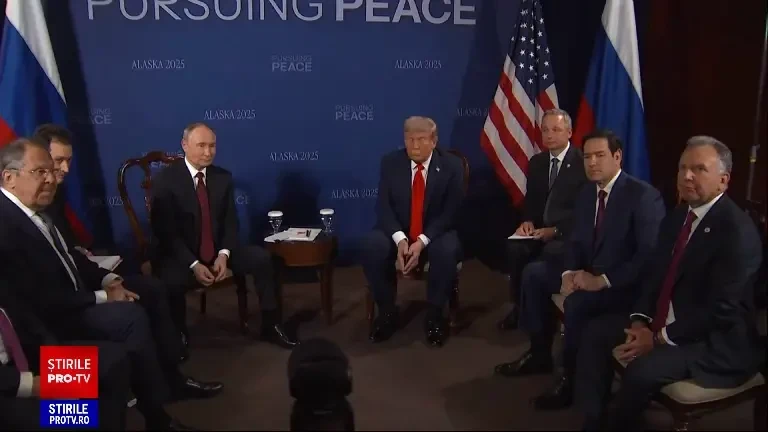 Convorbirile faţă în faţă dintre Trump şi Putin au început în Alaska