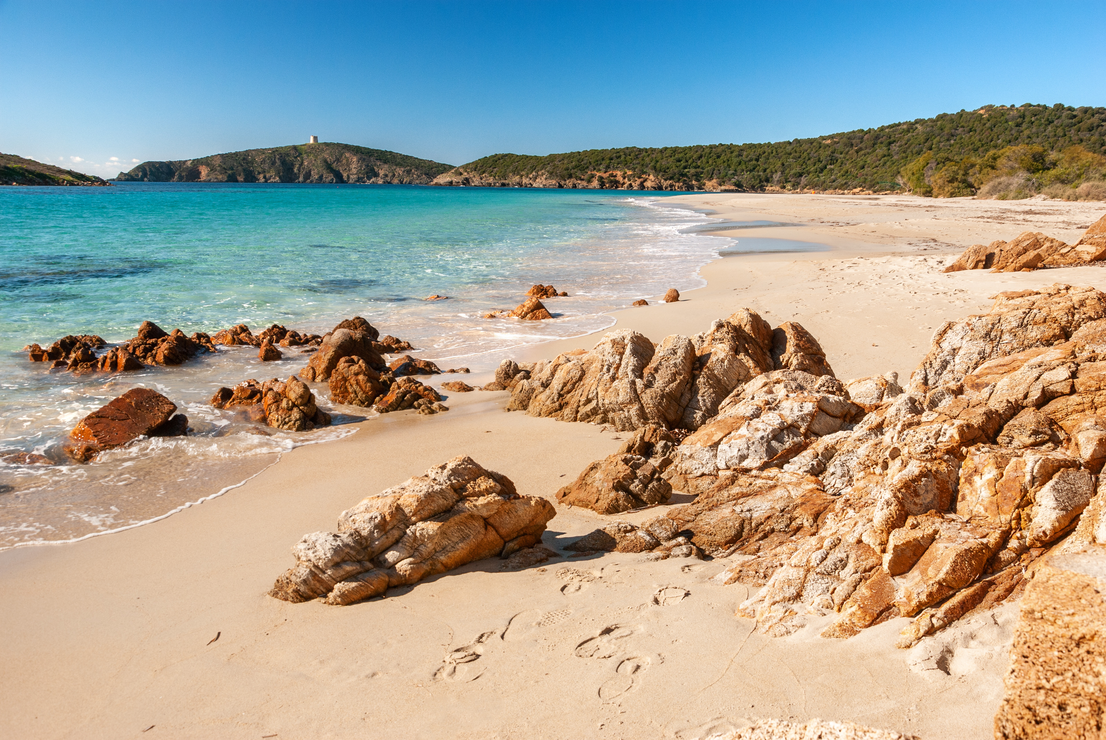 Spiaggia di Tuerredda - Sardinia - Italia
