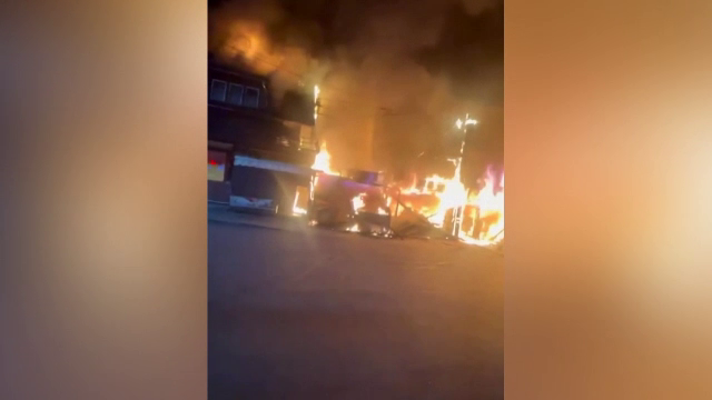 Coșmarul de la Praid continuă. După dezastrul de la salină, un incendiu a distrus afacerile localnicilor
