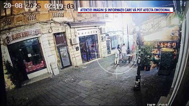 Momentul în care cetățeanul turc a tras focuri de armă în Centrul Vechi. Ar fi intrat ilegal în țară