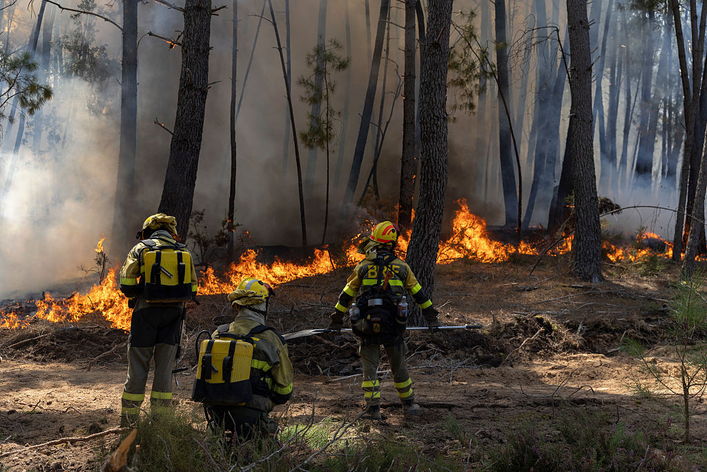 Incendii puternice în Spania. Situația este gravă în mai multe regiuni ale țării, flăcările amenință mai multe localități