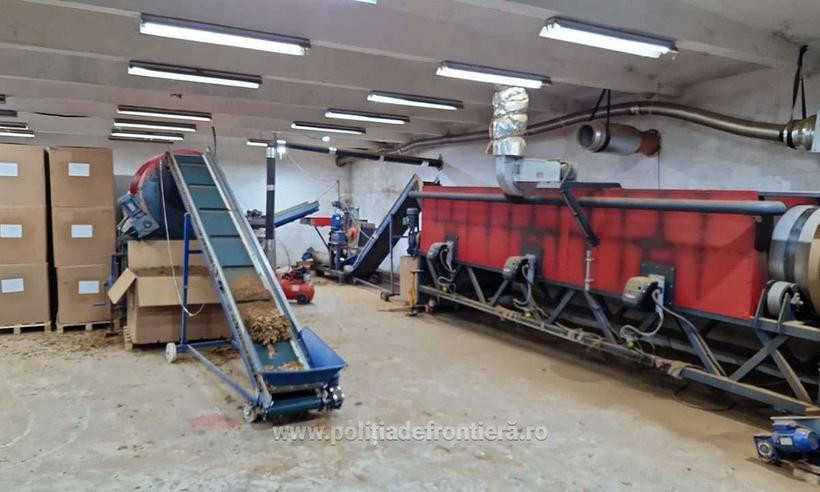DIICOT a reţinut nouă persoane într-un dosar de contrabandă. Produceau țigări într-o fabrică ilegală