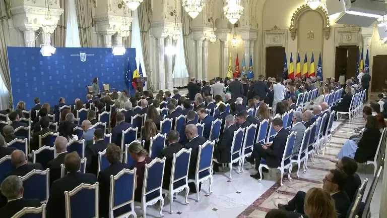 Primul discurs al lui Nicușor Dan în fața diplomaților: „România nu are o strategie adevărată pentru românii din diaspora”