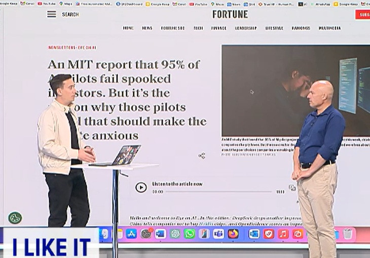 Studiu: 95% dintre companii nu obțin rezultatele dorite cu Inteligența Artificială. De ce eșuează noua tehnologie