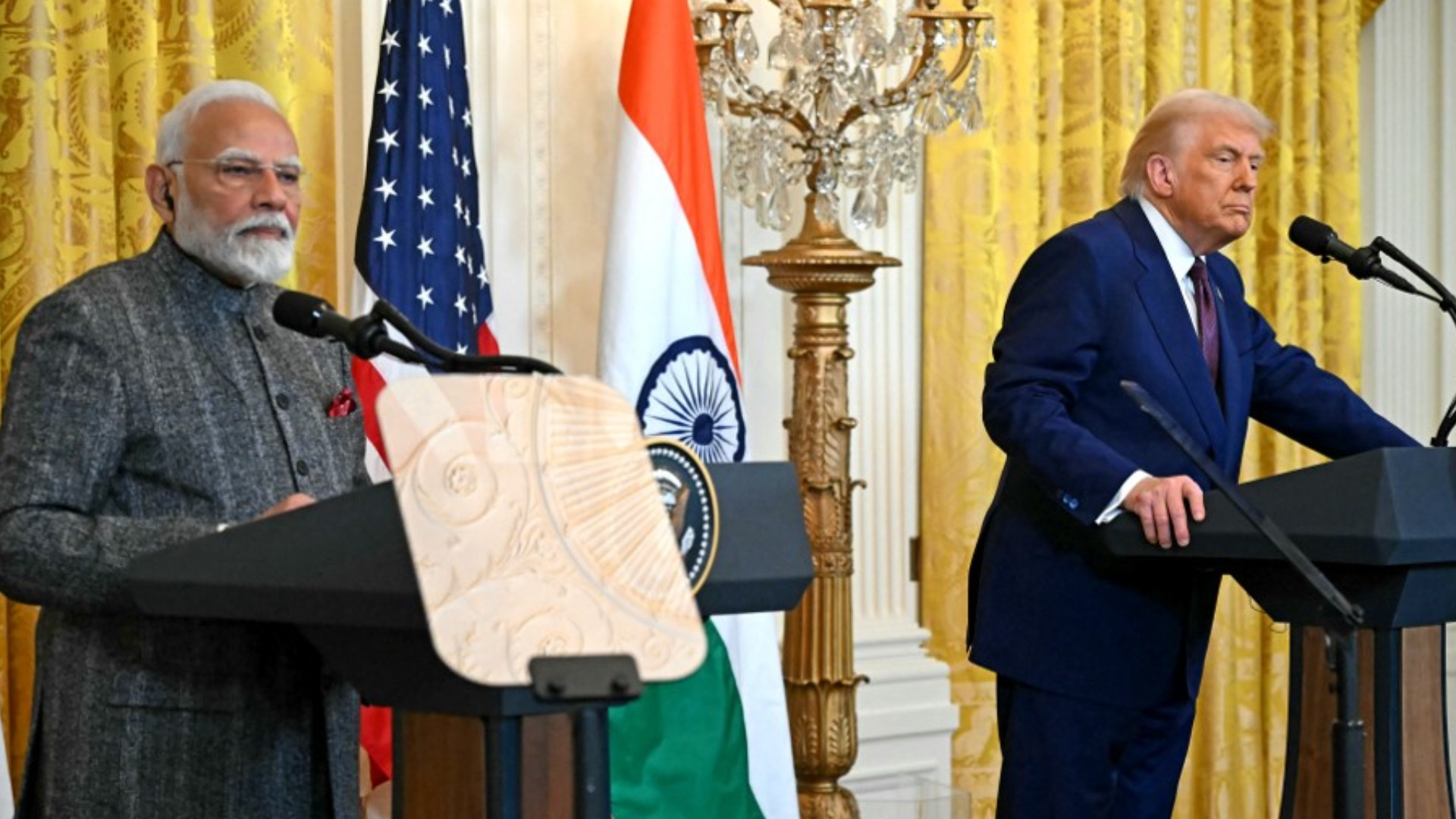 Donald Trump asigură că Narendra Modi i-a spus că India nu va mai cumpăra petrol rusesc