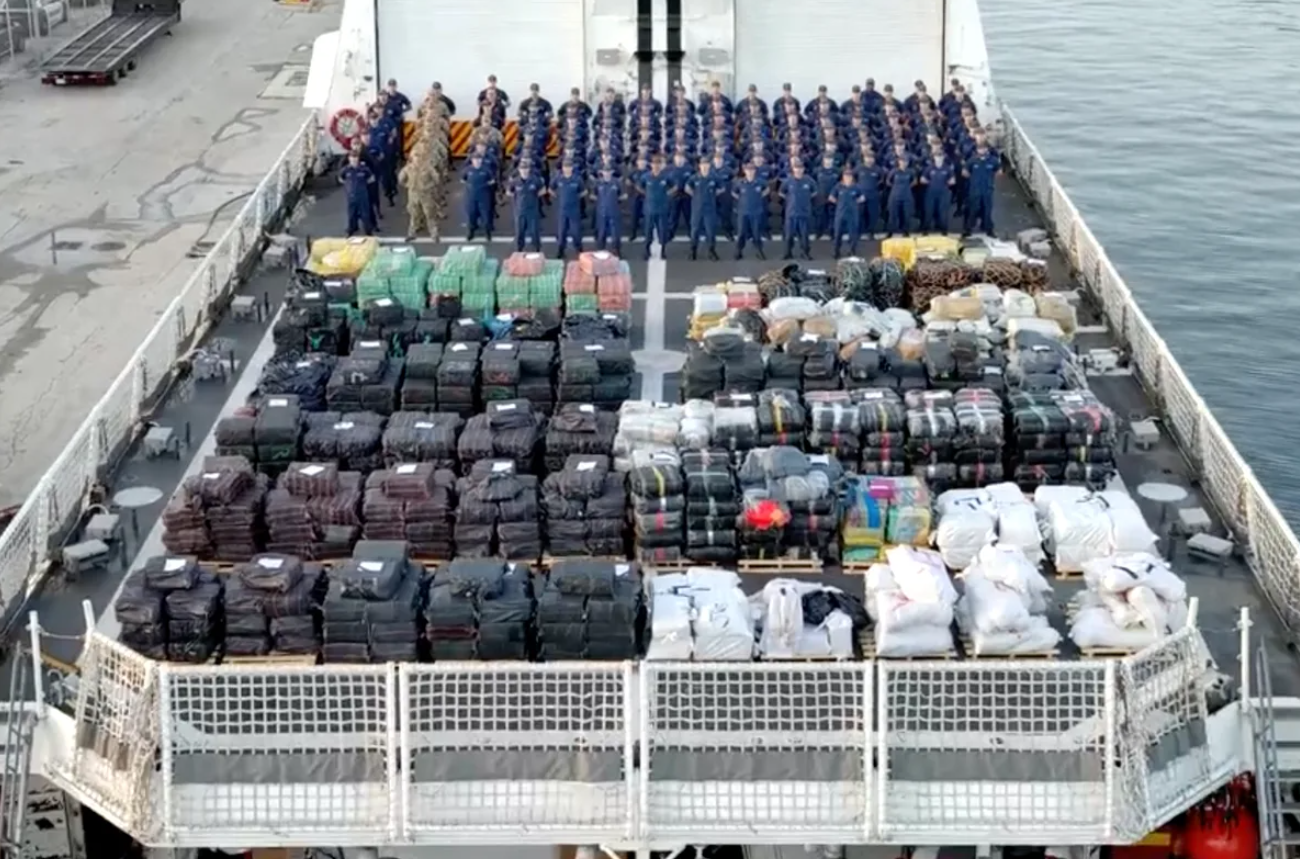 Captură record în SUA. Droguri confiscate, de 473 de milioane de dolari, puteau ucide întreaga populație a Floridei