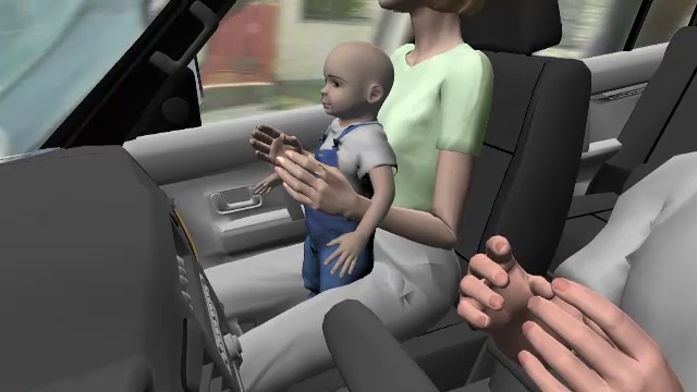 ANIMAȚIE. Ce greșeli fatale au făcut părinții băiatului de 3 ani care a murit aruncat în parbriz în accidentul din Vâlcea