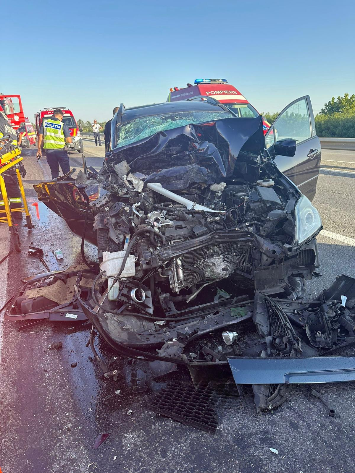 accident judetul Giurgiu